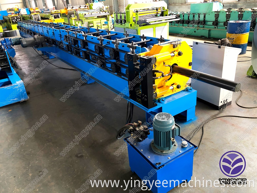 Downpipe roll forming machine/ downsprout making machine / rain water pipe making machine